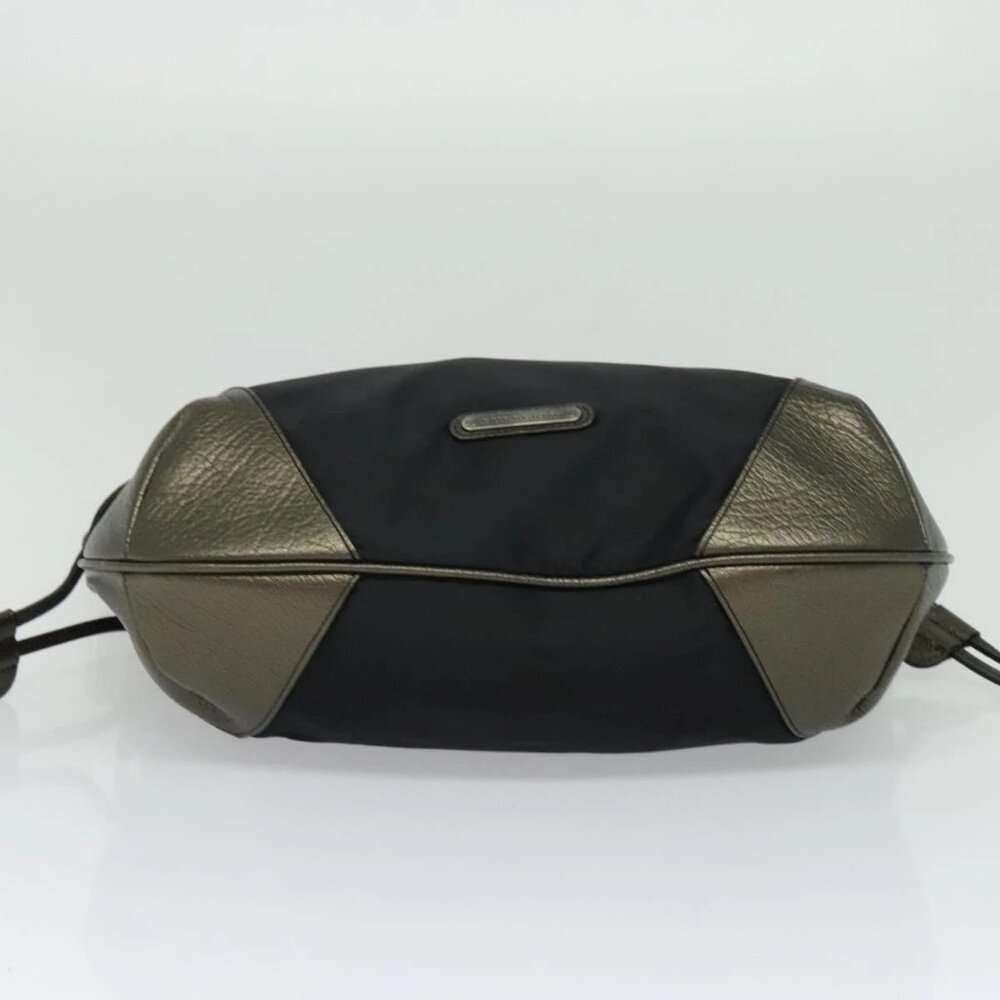 BURBERRY Shoulder Bag Nylon Black Auth BA3541 - Picture 6 of 16